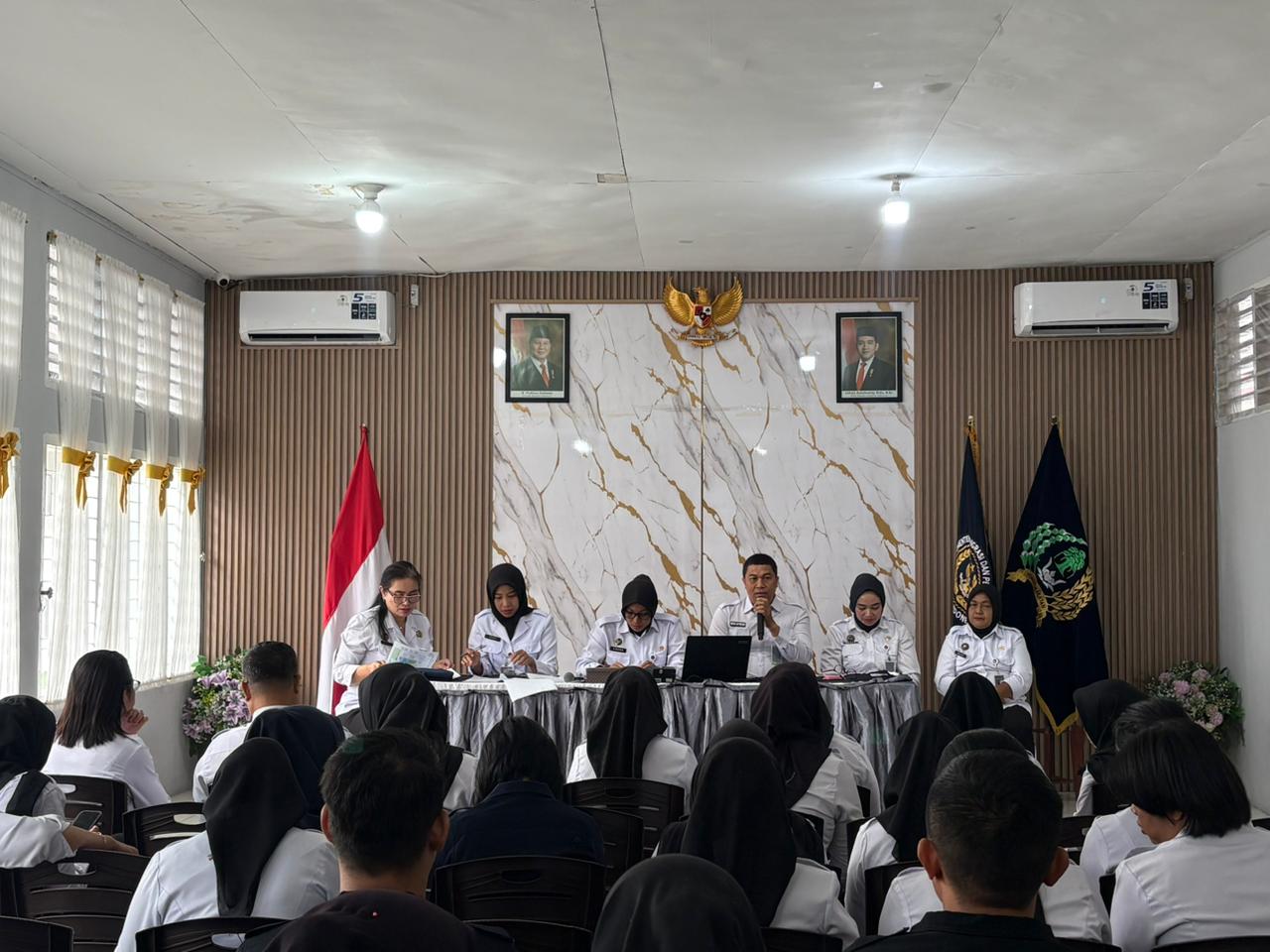 Rapat Pengamanan Idul Fitri, Kalapas Perempuan Pekanbaru Tekankan Kesiapsiagaan Pegawai